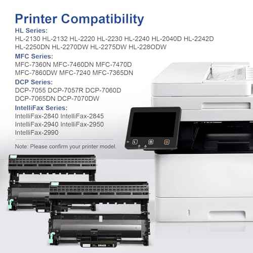 Compatible Drum Unit Replacement for Brother DR-420 DR 420 DR420 Drum Unit Compatible with HL-2270DW HL-2280DW HL-2230 HL-2240 MFC-7360N MFC-7860DW DCP-7065DN Printer - 2 Pack Not Toner