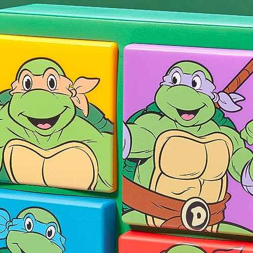 NUMSKULL Official TMNT 3D Logo Desk Lamp Wall Light for Bedroom, Office, Home, Study, Work - Official Teenage Mutant Ninja Turtles Merchandise
