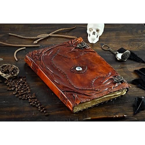 XX LARGE Hocus Pocus Book of Spells Hocus Pocus Spell book Prop Gifts Halloween Decorations Decor Leather Journal Writing Book Of shadow Best Christmas Gifts For Men And Women