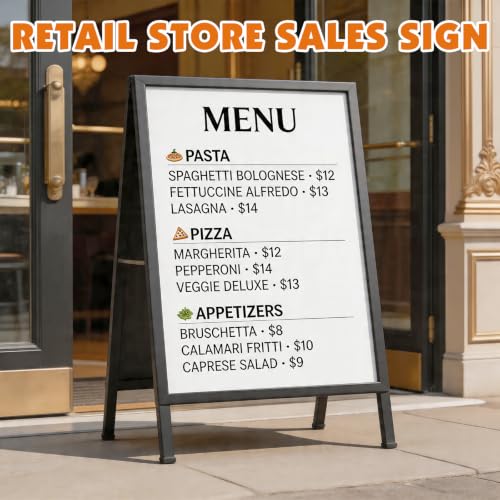 NUITPY 22''x28'' Poster Board Bulk Pack 80 Sheets 250GSM White Double-Sided