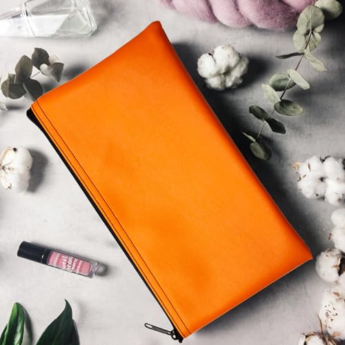 Cardinal Orange Multi-Purpose Zipper Bag 11 x 6 Inch