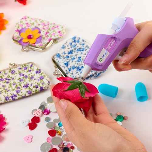 AdTech Mini Artistick 4" High Performance Stringless Hot Glue Sticks - 30 Sticks, Hi-Temp, Strong Bonding for Crafts, Repairs, and DIY Projects