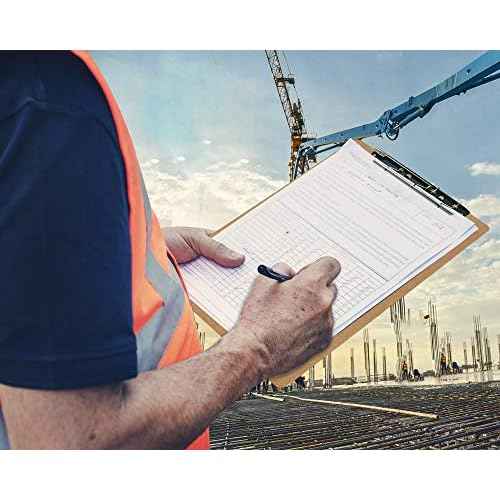 Paper Merlin Ledger Clipboards 19'' x 11'' - MDF 11x17 Clipboard with Large Clip Extra Writing Space for Your Paper (3 Pack)