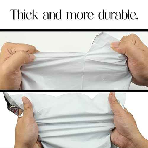 10 x 13 100pcs Shippozz Poly Mailers ? Durable Shipping Envelopes with Strong Adhesive Seal, Waterproof and Tear-Resistant Design ? Ideal for Clothing, Books, and Accessories