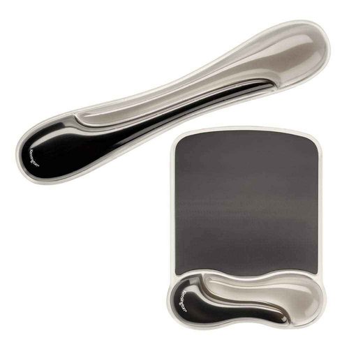 Kensington Mousepad and Wrist Rest, Gel, 11-2/5"Wx17-7/10"Lx1-7/10"H,GY (KMW52500) Each