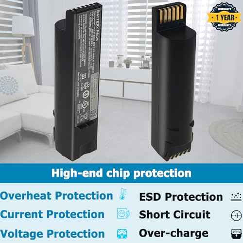 DS8178 Battery Compatible with Zebra DS8100 DS8178 DS8170 Series Barcode scanners BTRY-DS81EAB0E-00 BTRY-ZDS81EAZB0E-00 81-176890-01 71-176890-01 AS-000231-01 3.7V