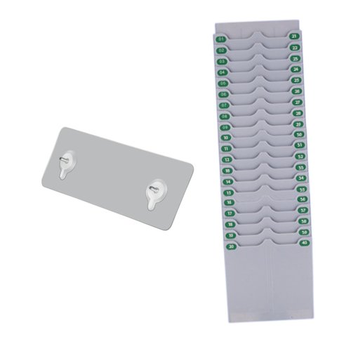 Generic Allocation of The Time Card Holder Employee Allocation on The Expandable Time Card to The Office in The, 40 Slots