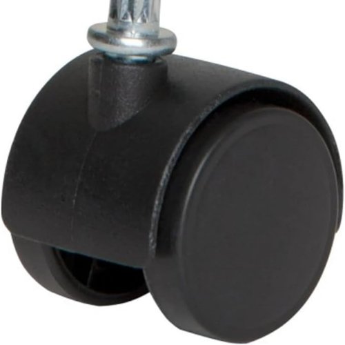 3-Drawer Wide Storage Cart with Casters – Black, Multi-Purpose Organizer for Home & Office – 24" Height, Clear Drawers