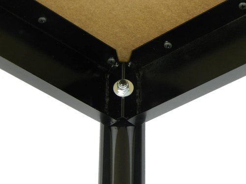 Correll Rectangular Laminate Library Table with Gray Granite Finish LR3672TF-15