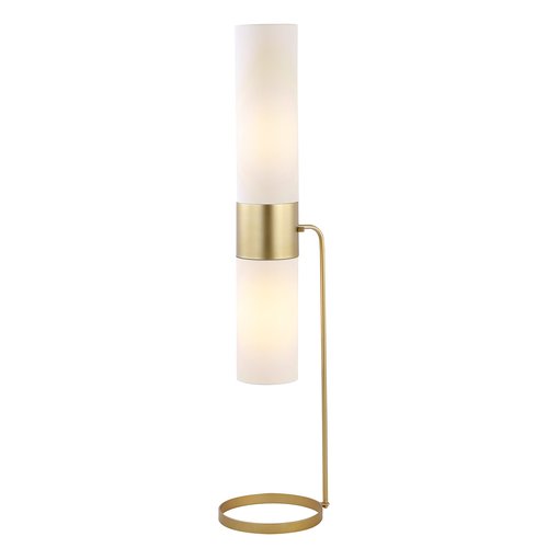 SAFAVIEH Lighting Collection Fierro Modern Gold 55-inch Floor Lamp (LED Bulbs Included)