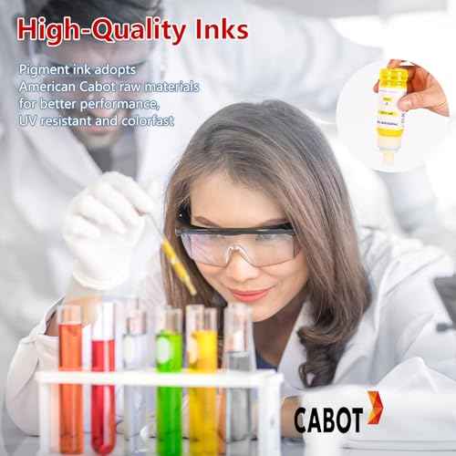 PFI-050 Ink Bottles Compatible for Canon imagePROGRAF TC-20, TC-20M Large Format Printer Replacement for PFI-050BK PFI-050C PFI-050M PFI-050Y (4Pcs, Black Cyan Magenta Yellow)