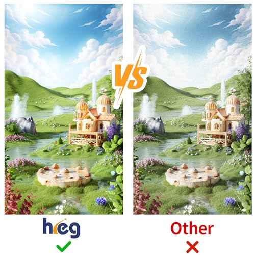 HEG GI-23 GI23 Ink Bottle Compatible for Canon Pixma G520 G620 Printer GI23 Black Cyan Magenta Yellow Gray Red Ink Refill Bottles(6 Pack)