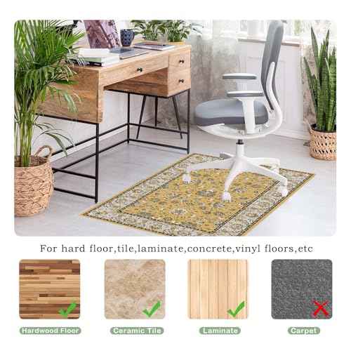 Office Chair Mat for Carpet,Rolling Chair Mat for Carpet,Desk Floor Mat for an Office Chair
