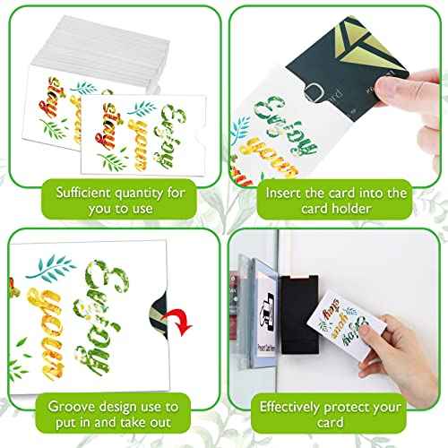 2000 Pcs Envelopes Hotel Key Card Holder Sleeves Credit Sleeve Gift Holders Hotel Key Card Packet Keycard Envelope Sleeve for Business Office 2.4 x 3.5 Inch(Delicate)