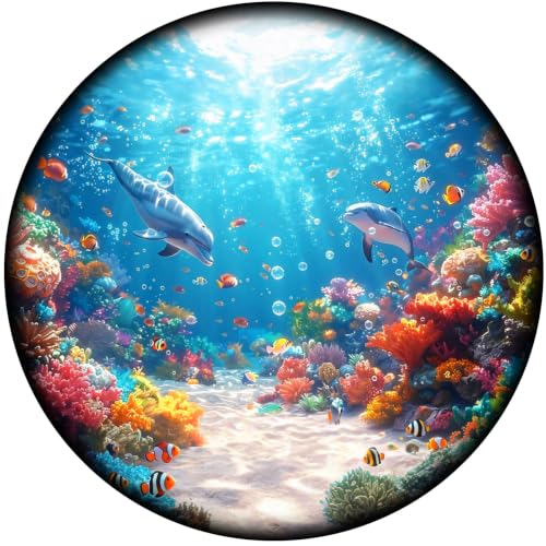 Glotella 6-Pack Animal-Themed Galaxy Projector Discs for Pro Model, 4K Ultra HD Slides for Bedroom Decor