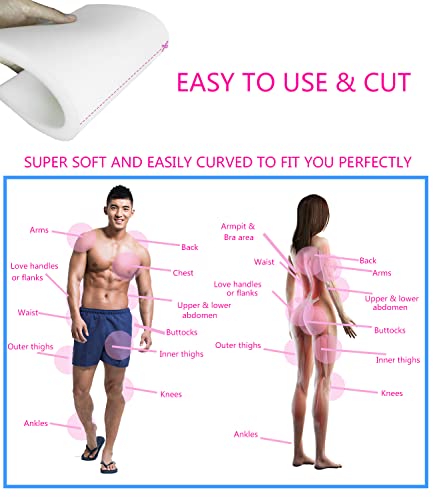 KAIHENG 4-Pack Lipo Foam Boards for Post-Surgery Recovery, 8x11 Inch