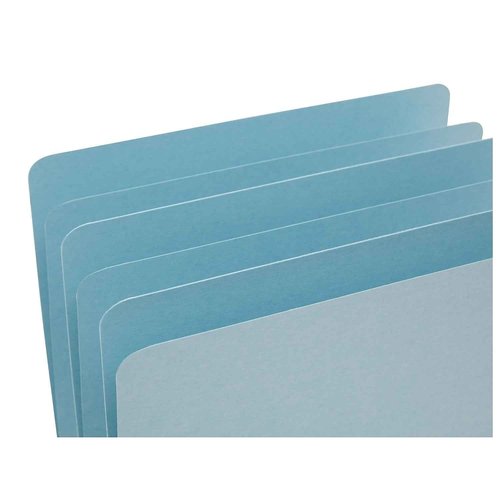 Pendaflex Pressboard Expansion File Folders, Letter Size, Blue, Straight Cut, 25/BX (9200EE) (9200)