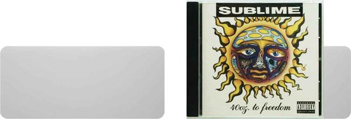 CD Shelf Divider Cards - 3" x 6 3/4" - White - 30 mil - Standard - CDNS03WH30 - (100 cards)