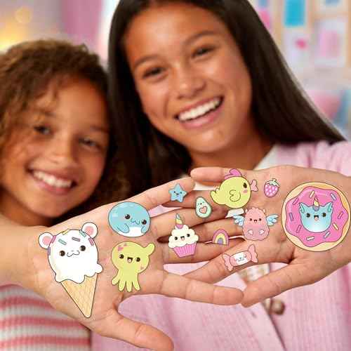 Just My Style 1500+ Cute Kawaii Stickers, 43-Page Book for Scrapbooks, Planners, Features Letter, Happy Planner, Laptop, Water Bottle Stickers for Kids Teens Adults