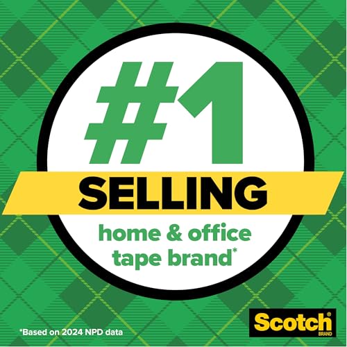 Scotch Magic Tape Invisible Refill Rolls - 3 Pack / 1000 Inches Each