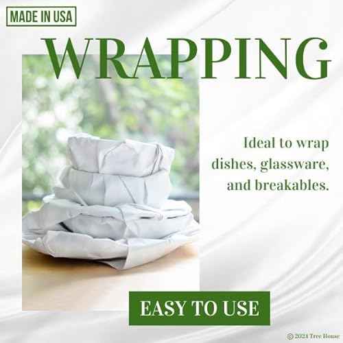 Packing Paper Sheets for Moving - 720 Sheets of Newsprint Paper - Must Have in Your Moving Supplies - 27" x 17" - Made in USA