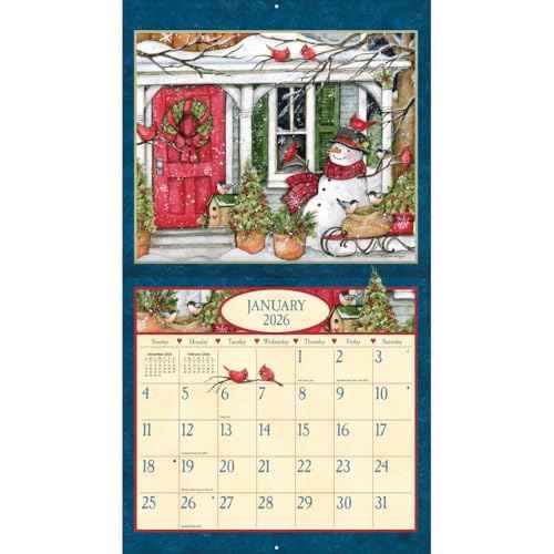 Lang Companies, Heart and Home Special Edition 2026 Wall Calendar by Susan Winget, 12.5'' X 14'', 12-Month Calendar with Stapled Binding