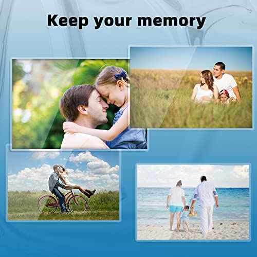 Uinkit 120Pack Thermal Laminating Pouches 3mil Laminating Sheets 4.3x6.3 inches for Sealed 4x6 Photo Card Documents, Glossy Clear Laminator Pouch Rounded Corner