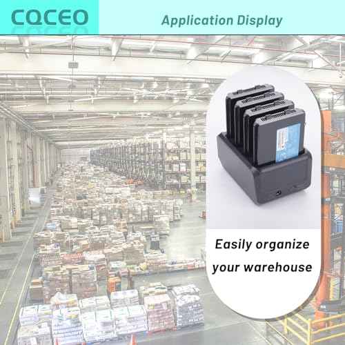 4-Slot Battery Charging Cradle for Zebra TC77 TC70 TC72 TC75 TC70X TC75X TC720L TC75EK TC75AH TC75GK TC700H TC700K TC77HL Barcode Scanner Battery, Compatible with BT-000318 Battery