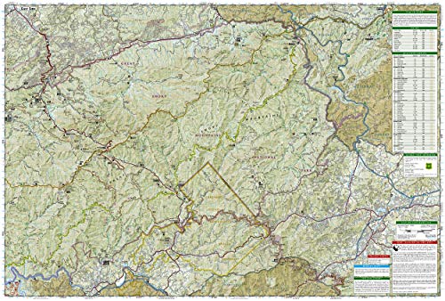 Great Smoky Mountains National Park Map | Trails Illustrated Topographic Map