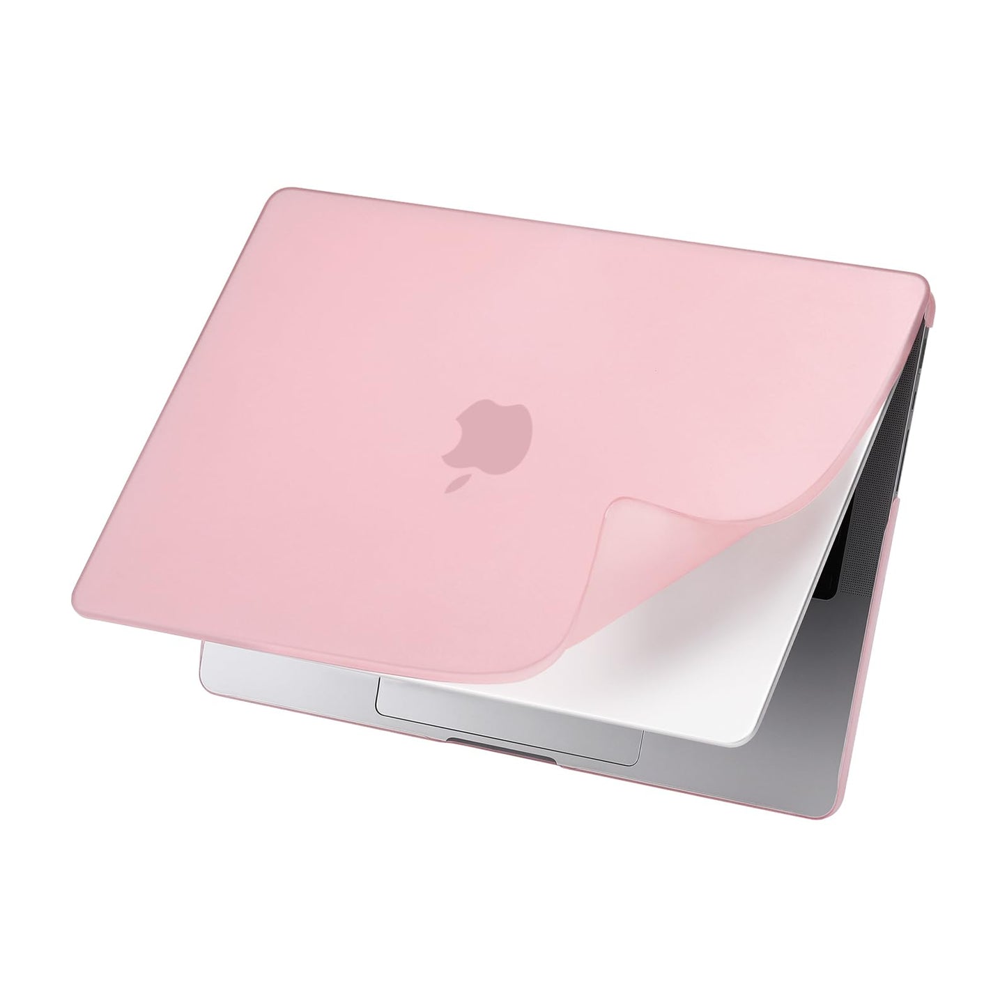 MOSISO Compatible with MacBook Pro 14 inch Case M5 M4 M3 M2 M1 2026-2021 A3427 A3426 A3434 A3112 A3185 A3401 A2918 A2992 A2779 A2442, Shockproof Reduces-Fingerprints PP Matte Case Cover, Translucent