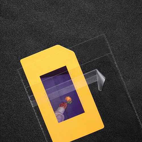 Quotidian Clear Plastic Bags Self Seal 2 mils 4.5" x 6.5" (11.4 x 16.5cm) Pack of 100 - A4 Photos Pictures Cards Prints Artwork