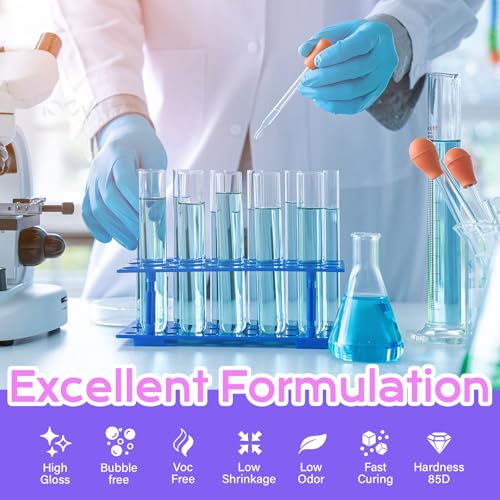 2000g UV Resin Bulk -Super Clear, Hard, Premixed UV Epoxy Fast Curing for Beginners Jewelry Making, DIY Crafts, Casting Coating and Resina Art