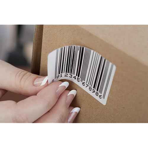 Address & Barcode Labels Replacement for DYMO 30251 (1-1/8" x 3-1/2") [10 Rolls/1300 Labels] Compatible with DYMO Labelwriter 450, 4XL,550,5XL & Zebra Desktop Printers