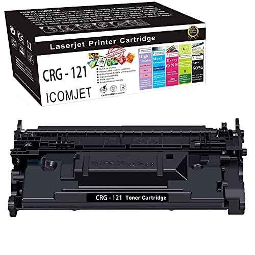 Compatible Toner Cartridge Replacement for Canon 121 CRG-121 Work for Canon Image Class D1620 Canon Image Class D1650 (1Black)