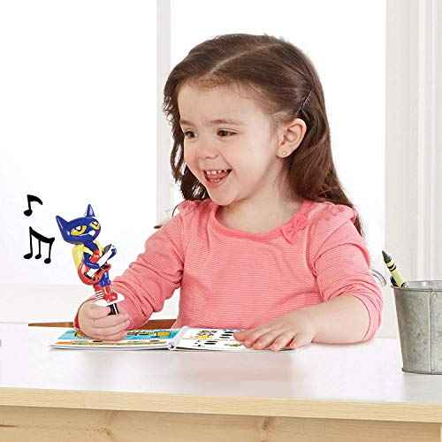 Educational Insights Hot Dots Jr. Pete The Cat - I Love Preschool Set with Interactive Pen, Math & Reading Workbooks, 200+ Multi-Subject Lessons, Ages 3+