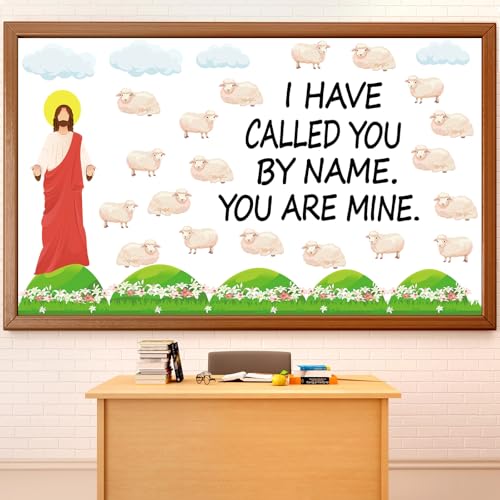 Good Shepherd Christian Bulletin Board Set Religious Classroom Decor