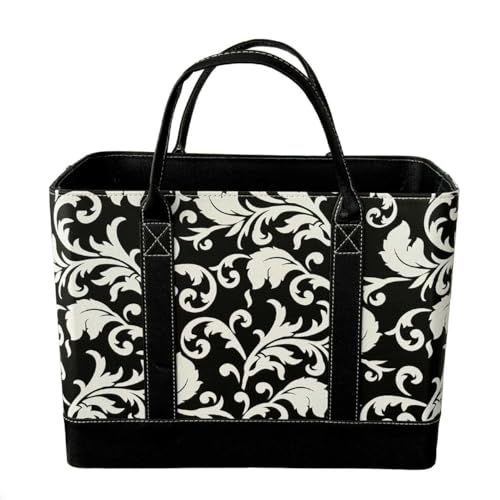 Trenton Gifts File Organizer Tote | Stylish Way To Keep Organized | Damask