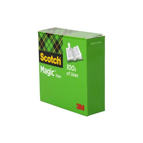 Scotch 810723PK Magic Tape Refill, 1-Inch x 2592-Inch, 3-Inch Core, 3/Pack