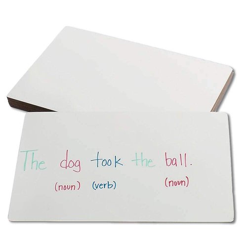 hand2mind Double-Sided Centimeter Grid White Boards for Students, Grid Board for Graphing, Dry Erase Boards, Portable Whiteboard, School Supplies, Classroom Supplies (Pack of 10)