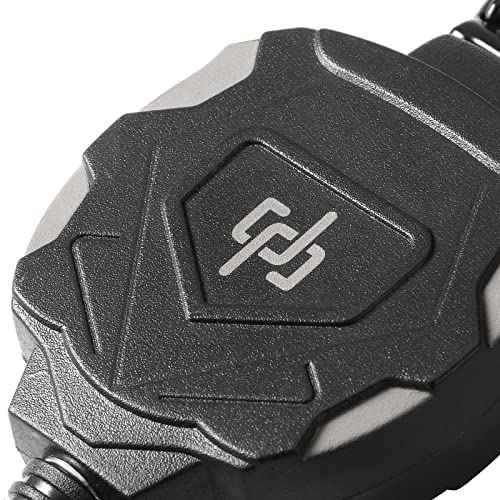 2 Pack Retractable Keychain Heavy Duty Carabiner Badge Holder, Tactical ID Badge Reel with 32¡± Steel Retractable Cord, 8.0 OZ