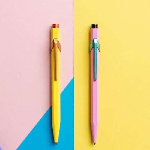 Caran d'Ache 849 Ballpoint Pen 'Claim Your Style' Edition 2 - Hibiscus Pink