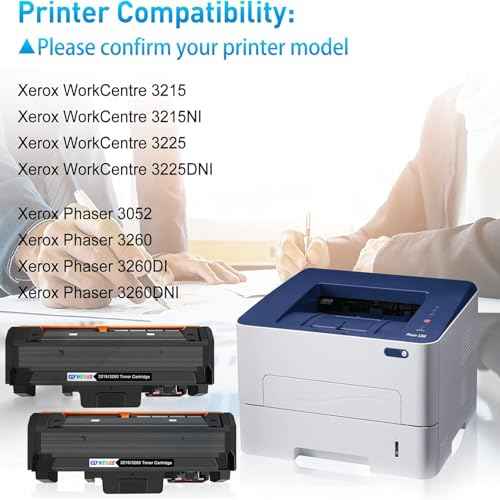 106R02777 Toner Cartridge Replacement for Xerox 106R02777 2BK for WorkCentre 3215 3225 Phaser 3260 3052 Series Printer (High Capacity, 2-Black)