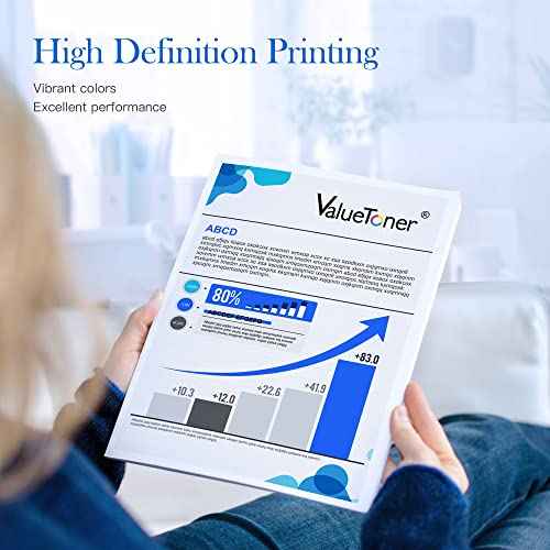 Valuetoner Remanufactured Ink Cartridge Replacement for Epson 802XL 802 XL T802XL T802 XL to use with Workforce Pro WF-4720 WF-4730 WF-4734 WF-4740 EC-4020 EC-4030 EC-4040 Printer (4 Pack)