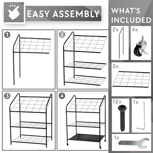 Blueprint Holder Storage Organizer - Blueprint Storage Rack with 20 Compartments - Blue Print Storage Organizer for Posters, Maps, Papers