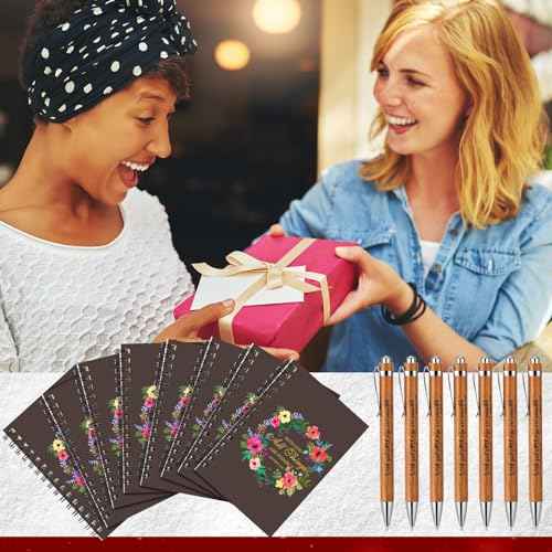 50 Sets Christian Gifts Bulk Prayer Journal with Bible Verse Pen and Inspirational Notepad Church Favor in Bulk for Staff, Teacher, Pastor, Thanksgiving Christmas Family Gifts (3.9 x 5.5 in)