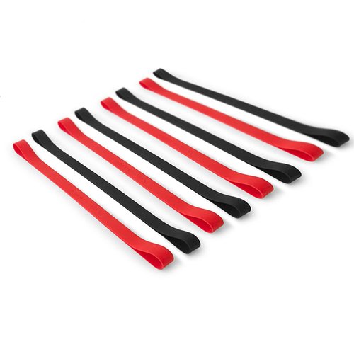 GRIFITI Band Joes 18" x 1", 36" Circumference, 11.46" Diameter 8 Pack Insanely Stretchy Jumbo Extra Large Rubberbands Size Giant Office, Art, Cooking, Exercise, Notebook, Bag Wraps, Big Long Silicone bands Rubber Colorful Elastic Bander