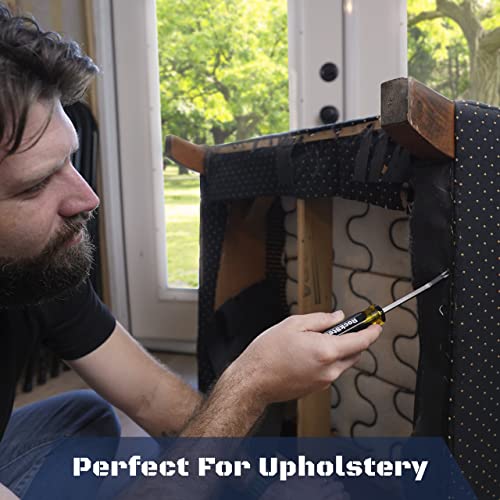 Rocksteel Upholstery Staple Remover - Heavy Duty Tack Puller for Nails & Tacks