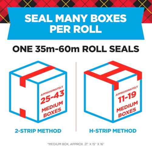 Scotch Heavy Duty Shipping Packing Tape, Clear, Holiday Shipping Supplies, 1.88 in. x 54.6 yd., 1 Tape Roll