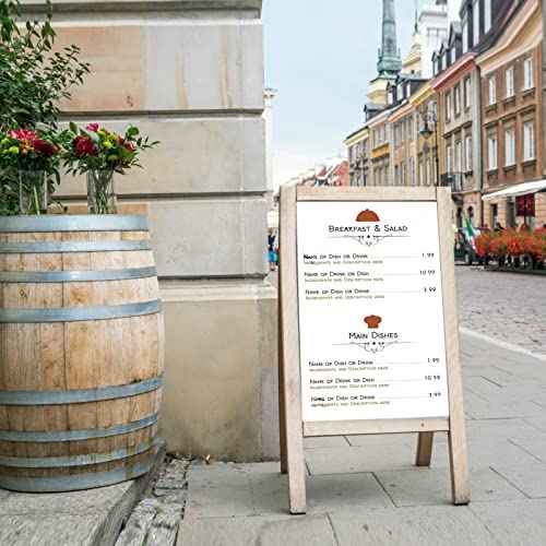 100 Sheets White Blank Cover Stock 11x17 Thick Card Stock, Goefun 80lb Heavyweight Legal Size Printer Paper For Arts and Crafts, Flyers, Menus, Posters