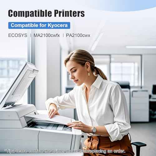 TK5442 TK-5442 Replacement Toner Cartridge Compatible for Kyocera TK-5442K TK 5442K for ECOSYS MA2100cwfx PA2100cwx Printers (Black 2 Pack)